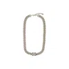 Off-white Arrow Chain-linked Necklace In Neutral