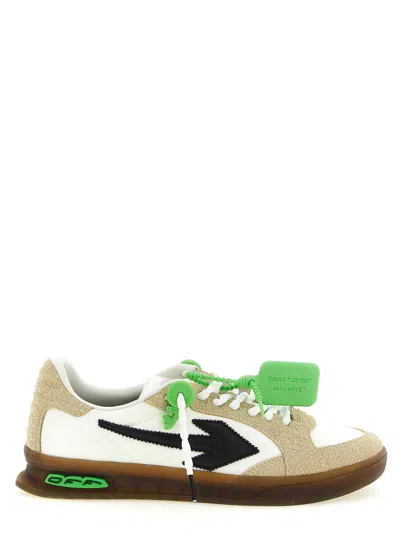 Off-white End Of Play Suede Overlay Sneakers In Multi
