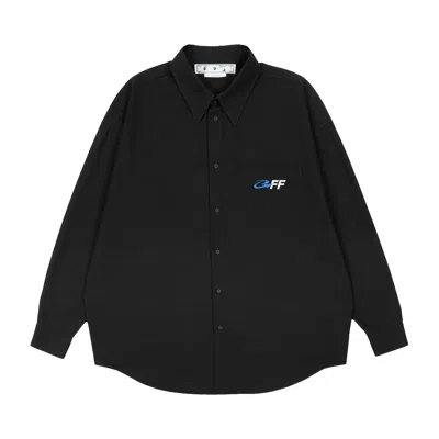Pre-owned Off-white Exact Opposite Over Shirt 'black/white' | Men's Size S