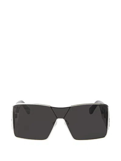 Off-white Eyewear Aspen Shield-frame Arrows Sunglasses In Black