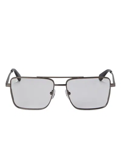 Off-white Eyewear 스퀘어 프레임 선글라스 In Black