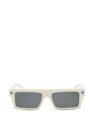 Off-white Eyewear Chandler Rectangle-frame Sunglasses In Green