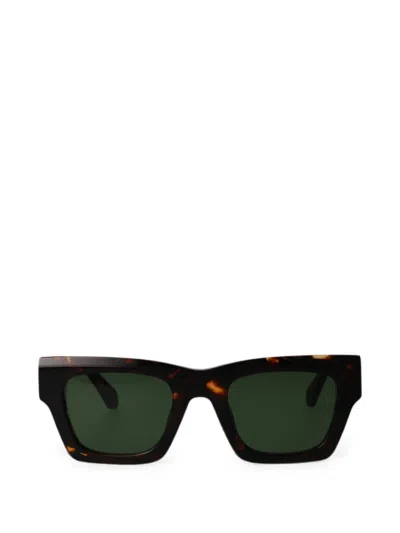 Off-white Eyewear Davie Tortoiseshell-effect Sunglasses In Brown
