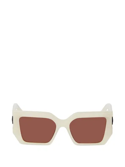 Off-white Eyewear Dover Square-frame Sunglasses In Brown