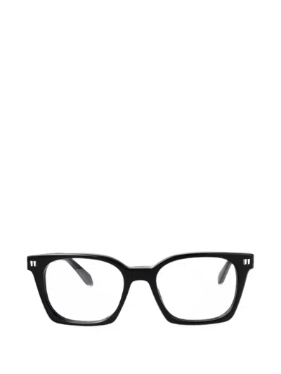 Off-white Eyewear Logo-detail Glasses In Black
