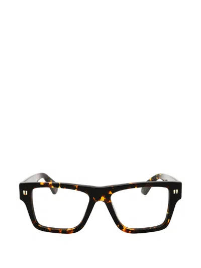 Off-white Eyewear Square-frame Glasses In Brown