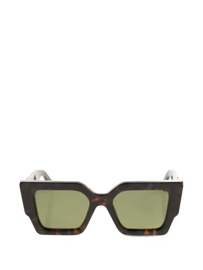 Off-white Eyewear Tortoiseshell-effect Square-frame Sunglasses
