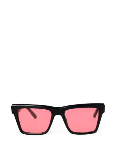 Off-white Eyewear Virginia Square-frame Sunglasses In Black