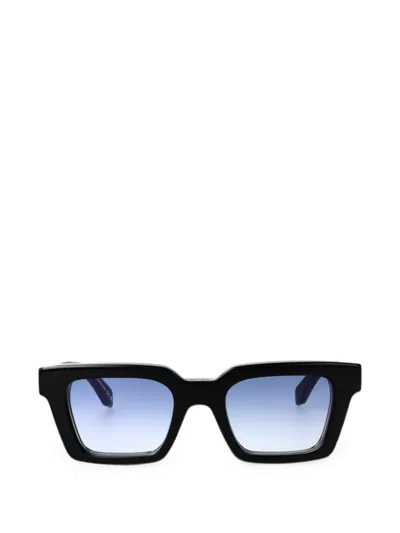 Off-white Eyewear X Indice Square-frame Sunglasses In Black