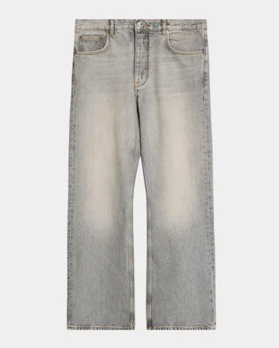 Off-white Faded Jeans In Black