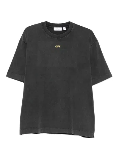 Off-white T-shirt Men Color Black
