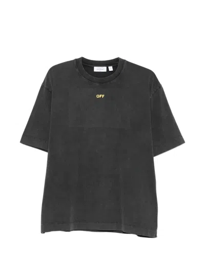 Off-white Fallen Angel Skate S/s Tee In Gray