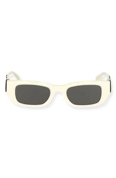 Off-white Fillmore 49mm Rectangular Sunglasses