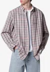 Off-white Pink Flannel Regular Shirt In Pink