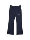 Off-white Flared Trousers In Blue