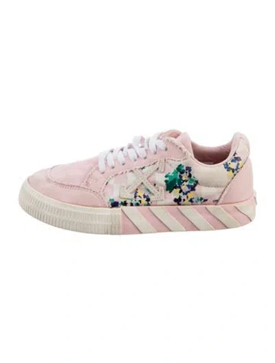Pre-owned Off-white Kids' Floral Vulcanized Sole In Pink