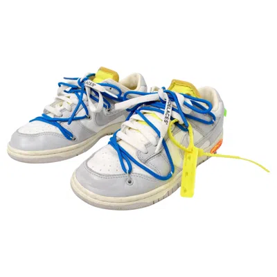 Pre-owned Off-white For Nike Dunk Low "lot 10 Of 50" Sneakers In Sand