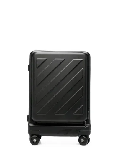 Off-white For Travel Embossed Luggage In Purple