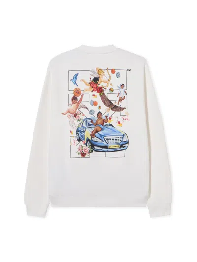Off-white Fresco Arrow Sweatshirt In Multi