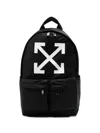 Off-white Arrow-print Backpack In Black