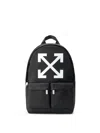 Off-white Arrow-print Backpack In Black