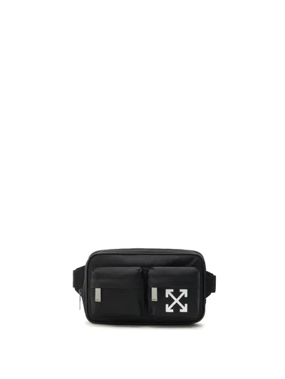 Off-white Full Arrow Belt Bag In Black