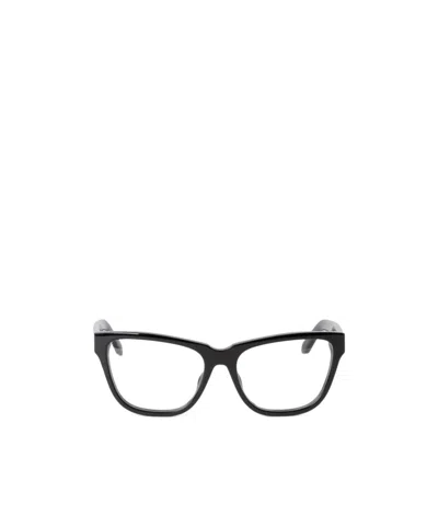Off-white Full Frame Plain Mirror In Black