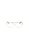 Off-white Full Frame Plain Mirror In Metallic