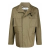 Off-white Fw21 Arrow Pattern Jacket Version Green