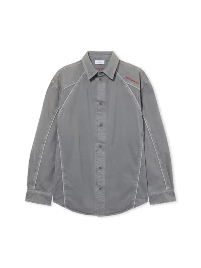 Off-white Garment-dyed Sporty Shirt