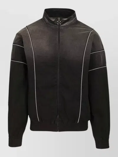 Off-white Offline Gd Gab Tracktop Black Jackets Black