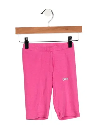 Pre-owned Off-white Kids' Girls Pink Shorts