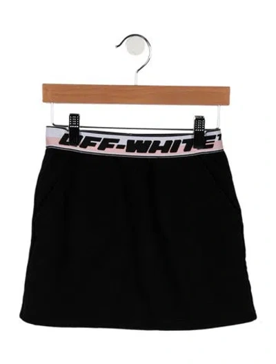Pre-owned Off-white Kids' Girls Skirt In Black