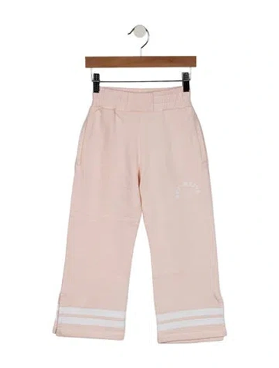 Pre-owned Off-white Babies' Girls Sweatpants W/tags In Pink