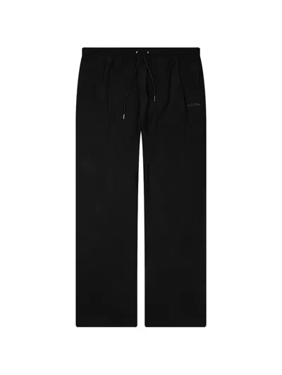 Off-white Glossy Arrow Track Pants In Black