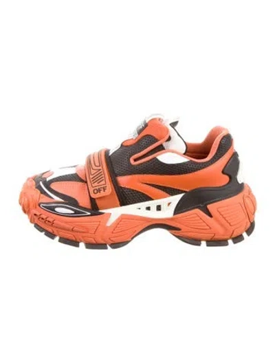 Pre-owned Off-white Glove Slip-on Chunky Sneakers In Orange