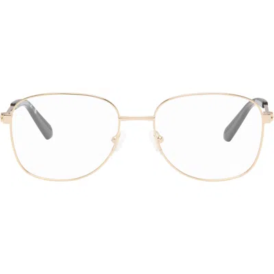 Off-white Gold Style 6017 Glasses In Gray