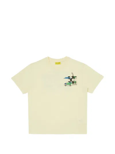 Off-white Graffiti T-shirt In White