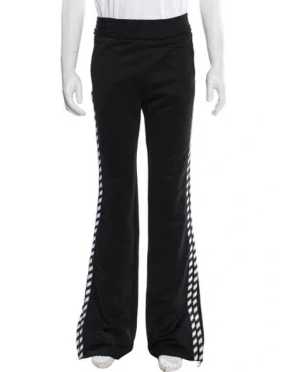 Pre-owned Off-white Graphic Print Sweatpants In Black