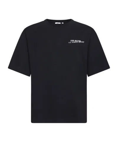 Off-white Graphic T-shirt In Black