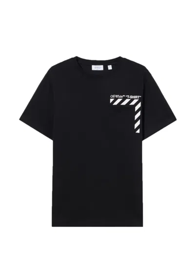 Off-white Graphic-print T-shirt In Black
