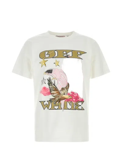 Off-white Graphic-print T-shirt In Animal Print