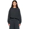 Off-white Gray Laundry Off Pullover In Gray
