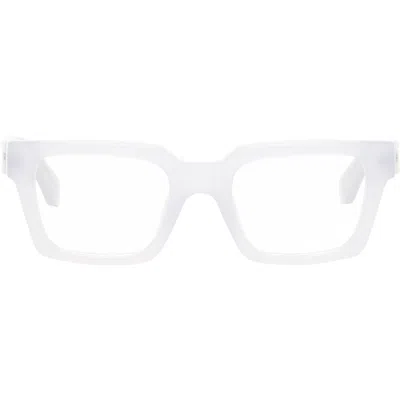 Off-white Gray Style 21 Glasses In Pattern