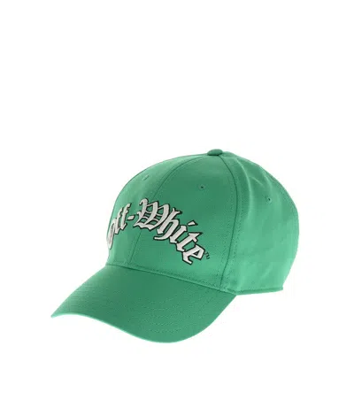 Off-white Green Logo Baseball Cap
