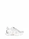Off-white Grey And Silver Be Right Back Sneakers In White