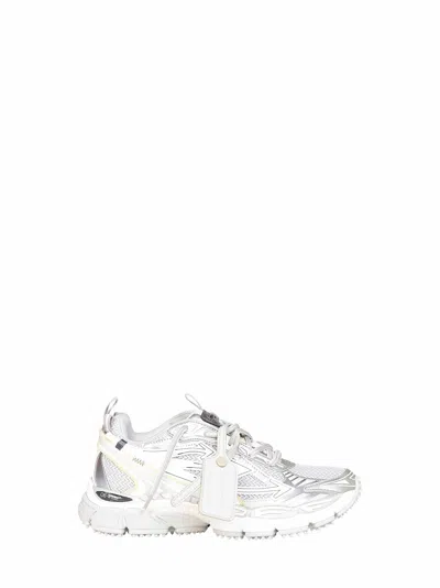 Off-white Grey And Silver Be Right Back Sneakers In White