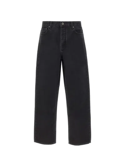 Off-white Half Arrow Jeans In Black