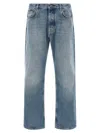 Off-white Light Blue Denim Jeans In Blue