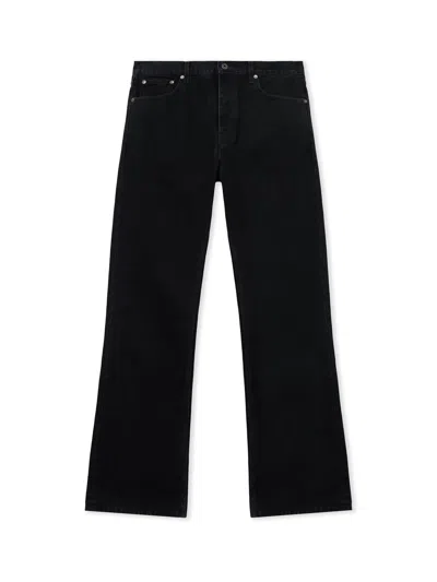 Off-white Half Arrow Slim Jeans In Black